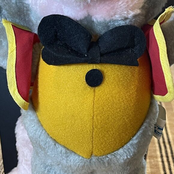Chuck E Cheese Plush Rat Mouse 14" Vtg Late 70s Pizza Time Theatre Orig Owner - Picture 9 of 13
